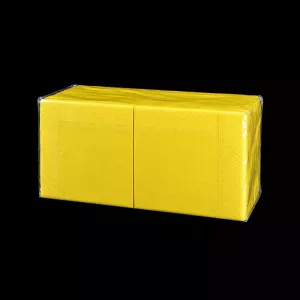 Серветка Алсупак / 33*33 см / 2-шарова / жовта / 250 шт Серветка Алсупак / 33*33 см / 2-шарова / жовта / 250 шт