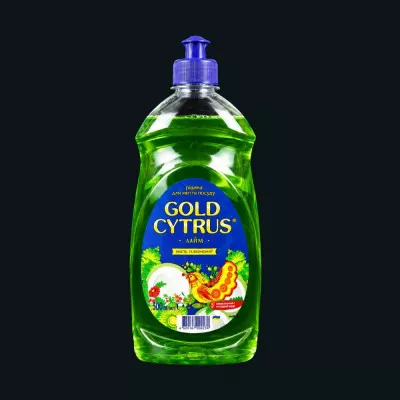 Засіб для миття посуду Gold Cytrus / Лайм / 500 мл Засіб для миття посуду Gold Cytrus / Лайм / 500 мл
