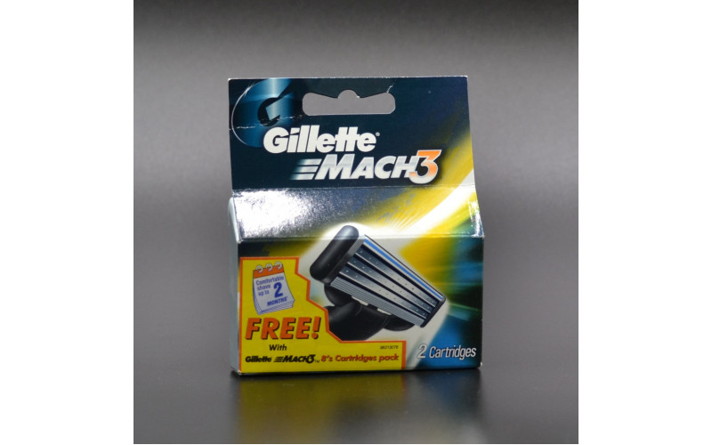 Касета змінна до станка "Gillette Mach3" / 2 шт