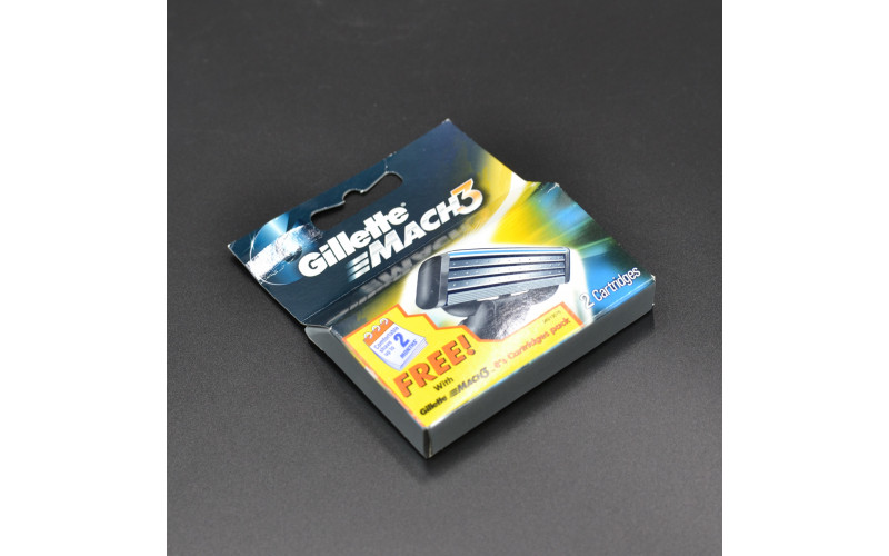 Касета змінна до станка "Gillette Mach3" / 2 шт