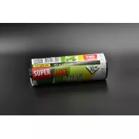 Пакети для сміття Super Luxe GREEN LINE / чорні / 160 л / 10 шт