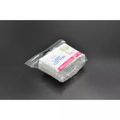 Ватні палочки Lady Cotton / в поліетиленовій упаковці / 300шт Ватні палочки Lady Cotton / в поліетиленовій упаковці / 300шт