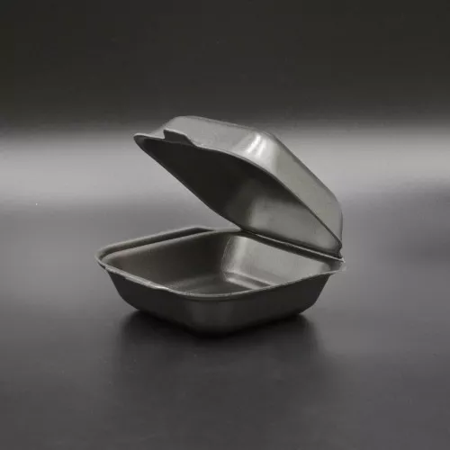 Ланчбокс НР06 / 150*150*70 мм / 1-секционный / черный / 250 шт