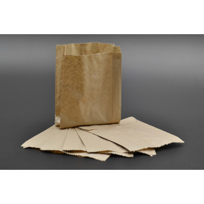 Пакет паперовий / 140*200*40мм / коричневий / 100шт