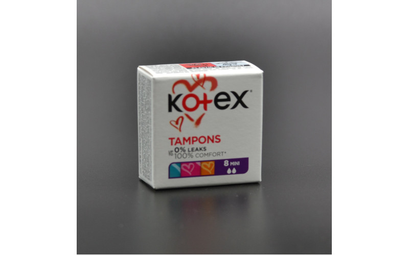 Тампони "Kotex" Mini / 2К / 8 шт