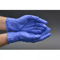 Перчатки нитриловые IGAR / синие / без пудры / не стерильные / размер-M / 200шт Перчатки нитриловые IGAR / синие / без пудры / не стерильные / размер-M / 200шт