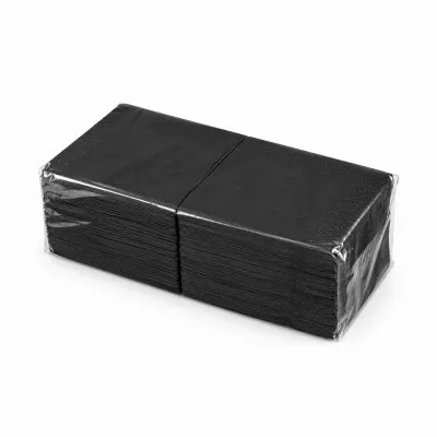 Салфетка Алсупак / 33*33 см / 2-слойная / черная / 250 шт Салфетка Алсупак / 33*33 см / 2-слойная / черная / 250 шт