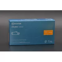 Перчатки нитриловые NITRYLEX Classic / синие / без пудры / не стерильные / размер-XS / 100шт