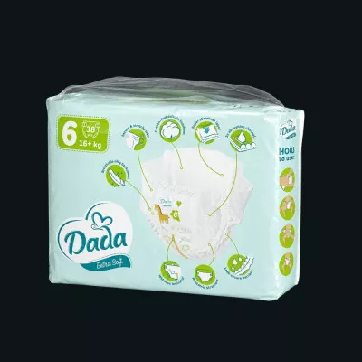 Підгузники DADA / №6 / 16 кг / 38 шт Підгузники DADA / №6 / 16 кг / 38 шт
