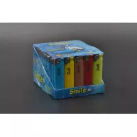 Запальничка Smile / 5102 / з п'єзоелементом / кольорова / 50шт Запальничка Smile / 5102 / з п'єзоелементом / кольорова / 50шт