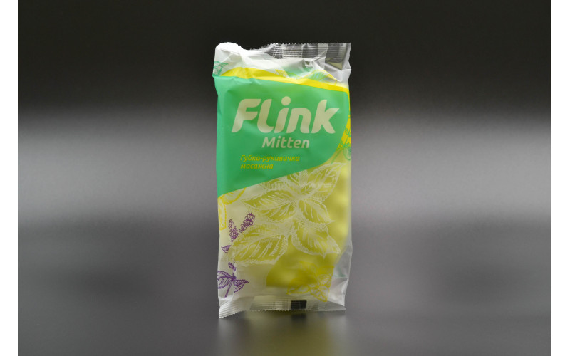 Губка-рукавичка банна "Flink" / MITTEN / 1шт
