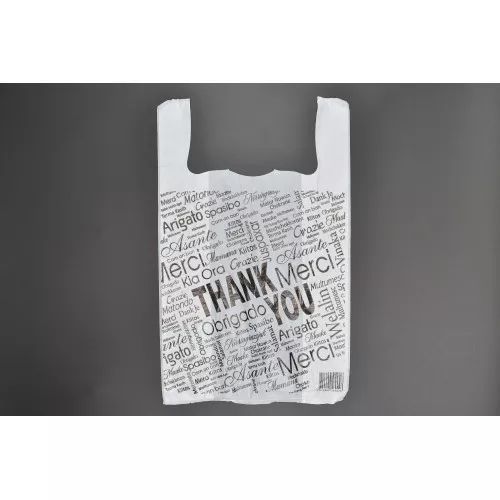 Пакет полиэтиленовый майка Газета / 30*50см / 100шт