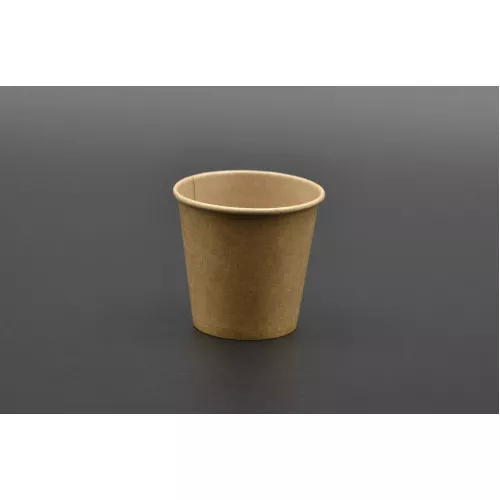 Стакан паперовий ЕКО / 110мл / крафт / 50шт