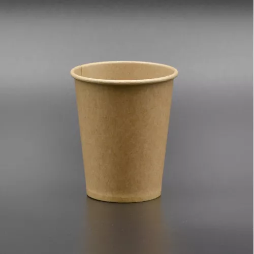 Стакан бумажный ХМ / 250 мл / крафт / №77 / 50 шт