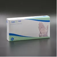 Рукавички вінілові CARE 365 / без пудри / не стерильні / розмір-XL / 50 пар