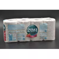 Туалетний папір ZEN / Premium / гранат / 3-шаровий / 19м / 145 відривів / 8шт Туалетний папір ZEN / Premium / гранат / 3-шаровий / 19м / 145 відривів / 8шт