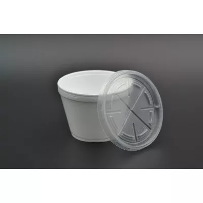 Кришка для пінопластової супниці 12oz,16oz, 18oz / прозора / 50шт Кришка для пінопластової супниці 12oz,16oz, 18oz / прозора / 50шт