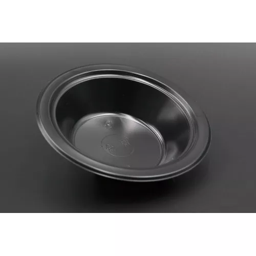 Миска пластиковая разовая / PREMIUM / черная / 350мл / 50шт