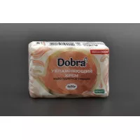 Мило туалетне DOBRA / Зволожуючий крем / 4*70г Мило туалетне DOBRA / Зволожуючий крем / 4*70г
