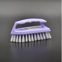 Щетка-утюг №1045 / жесткая / цвет в ассортименте / 1 шт