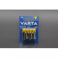 Батарейка пальчик VARTA / Super Heavy Duty / AA / 4 шт