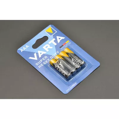 Батарейка пальчик VARTA / Super Heavy Duty / AAA / 4 шт Батарейка пальчик VARTA / Super Heavy Duty / AAA / 4 шт