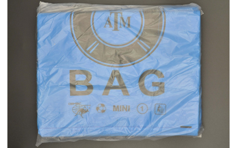 Пакет поліетиленовий майка "BAG" / 36*60см / синій / 100шт