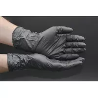 Перчатки нитриловые IDEALL® NITRYLE MOTO / черные / без пудры / не стерильные / размер-M / 50пар Перчатки нитриловые IDEALL® NITRYLE MOTO / черные / без пудры / не стерильные / размер-M / 50пар