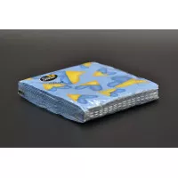 Салфетка Silken / 33*33 см / 2-слойная / Все будет Украина / 16 шт Салфетка Silken / 33*33 см / 2-слойная / Все будет Украина / 16 шт