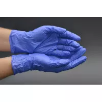 Перчатки нитриловые NITRYLEX Basic / синие / без пудры / не стерильные / размер-M / 100шт