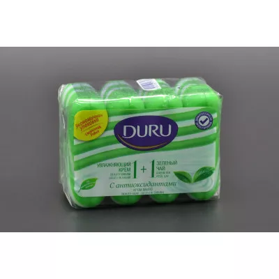 Крем-мило DURU / Зелений чай / 4*80г Крем-мило DURU / Зелений чай / 4*80г