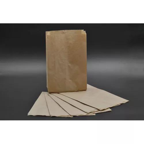Пакет бумажный / 220*380*50мм / коричневый / 100шт
