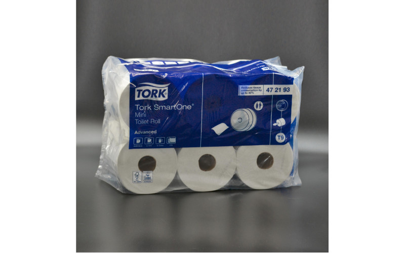 Туалетний папір "Tork" 472193 / 111,6м / з центральною витяжкою / 2-шаровий / білий / 12шт