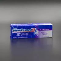 Зубна паста blend-a-med 3D White / Класична свіжість / 75мл