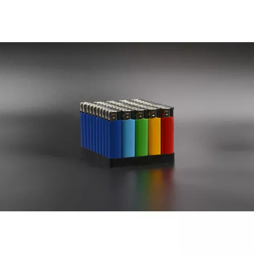 Зажигалка NEON / 218XO / с пьезоэлементом / цветная / 50шт