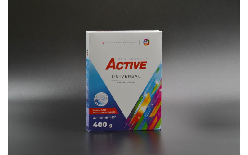 Порошок для прання "ACTIVE" / Автомат / Universal / 400г