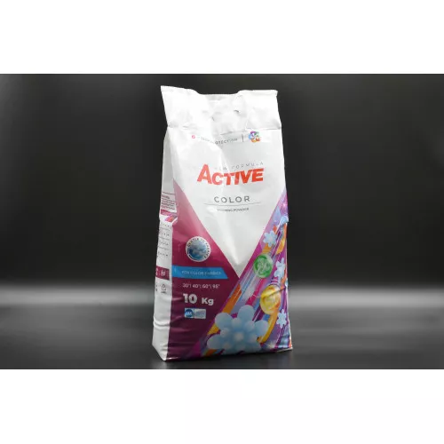 Стиральный порошок ACTIVE / Автомат / Color / 10кг