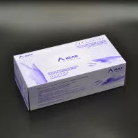 Рукавички нітрилові IGAR / сині / без пудри / не стерильні / розмір-XS / 100 пар Рукавички нітрилові IGAR / сині / без пудри / не стерильні / розмір-XS / 100 пар