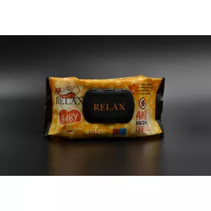 Серветки вологі RELAX / з клапаном / Антибактеріальні / 102шт Серветки вологі RELAX / з клапаном / Антибактеріальні / 102шт