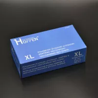 Перчатки нитриловые HOFFEN 3,5 г / фиолетовые / без пудры / не стерильные / размер-XL / 50 пар Перчатки нитриловые HOFFEN 3,5 г / фиолетовые / без пудры / не стерильные / размер-XL / 50 пар