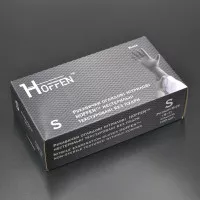 Перчатки нитриловые HOFFEN 3,5 г / черные / без пудры / не стерильные / размер-S / 50 пар Перчатки нитриловые HOFFEN 3,5 г / черные / без пудры / не стерильные / размер-S / 50 пар