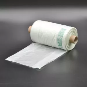 Пакет фасовочный в рулоне BIO BAGS / 18*33 см / 9 мкм / биоразлагаемый / 500 шт