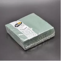Салфетка Silken / 33*33 см / 2-слойная / зеленая / 50 шт Салфетка Silken / 33*33 см / 2-слойная / зеленая / 50 шт