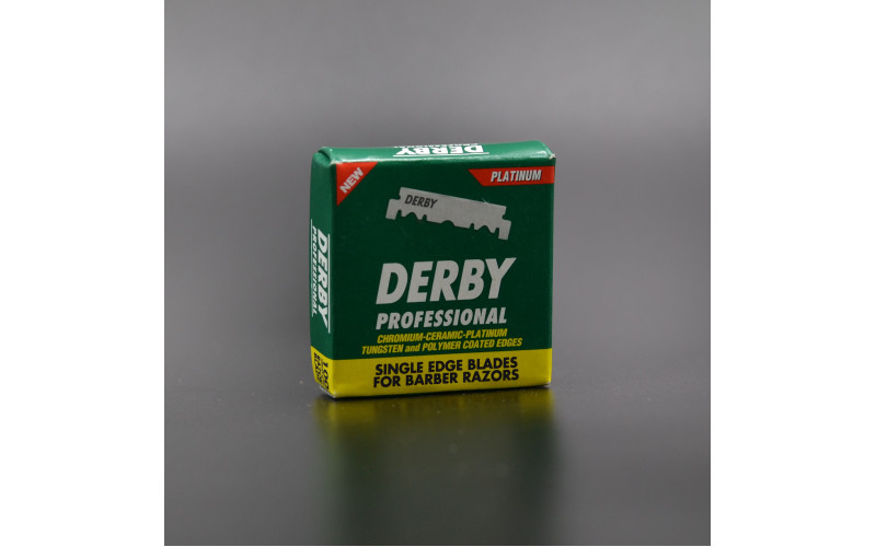 Леза "DERBY" / Platinum / 100шт