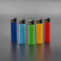 Запальничка NEON 001XO Solid / з п'єзоелементом / кольорова / 25 шт