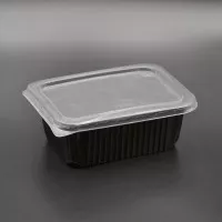 Упаковка ПС-118 ПП / Microwave / Дно / 1 л / 137*187*70 мм / 50 шт