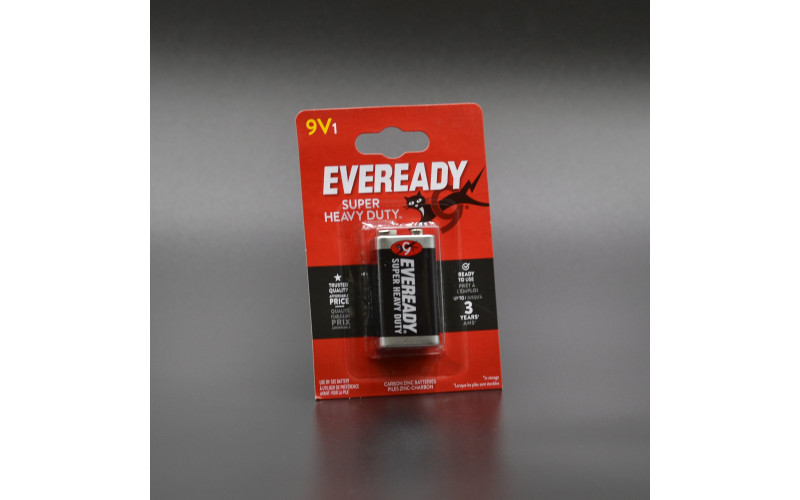 Батарейка "EVEREADY" / Super Heavy Duty / CRONA 9V / 1 шт