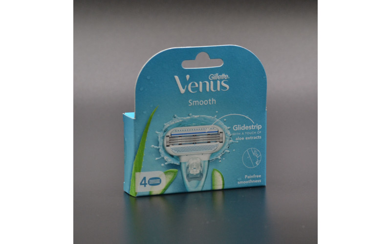 Касета змінна до станка "Gillette VENUS" / Smooth / 4 шт