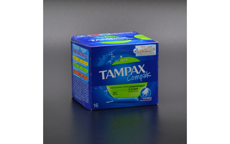 Тампони "TAMPAX" Super / 3К / 16 шт