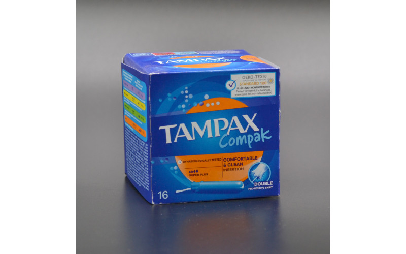 Тампони "TAMPAX" Super plus / 4К / 16 шт